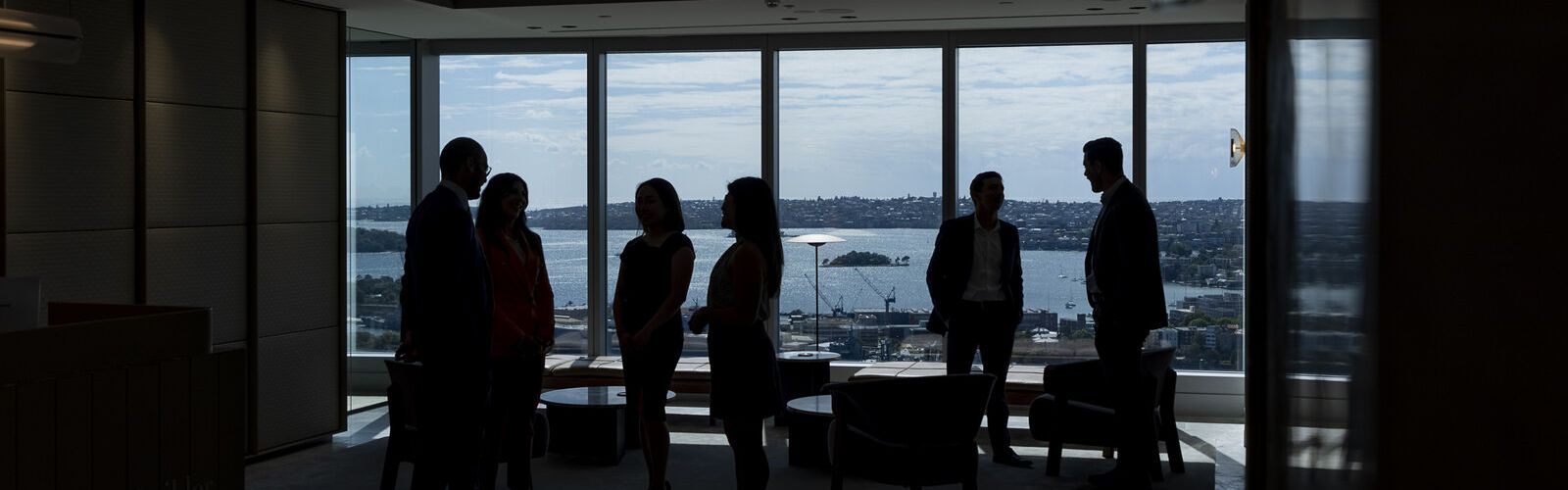 Group standing in Sydney reception 4 medium