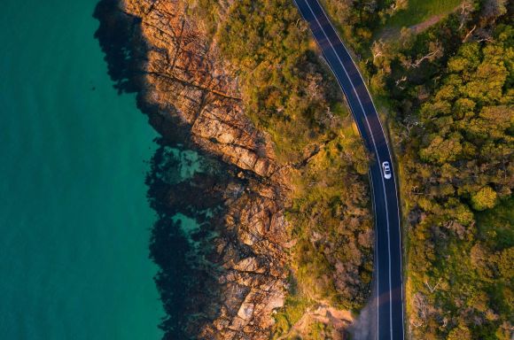 Coastal road Resampled