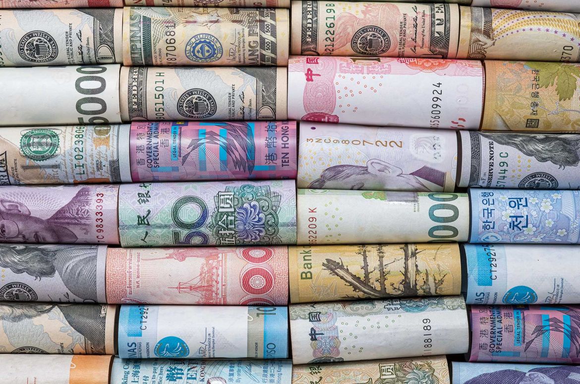 Foreign money notes