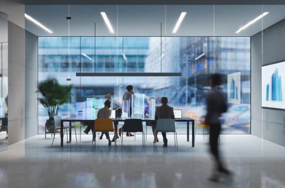 Futurtistic office