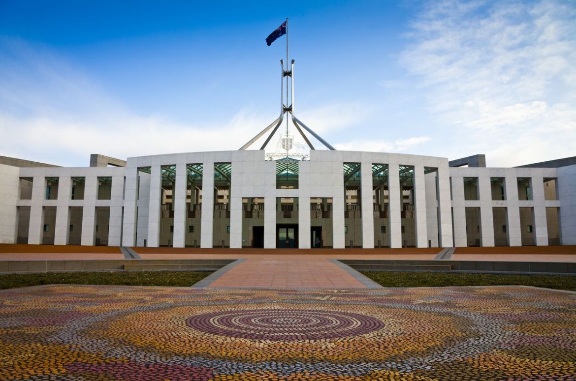 Australian Parliament House in Canberra