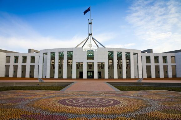 Australian Parliament House in Canberra