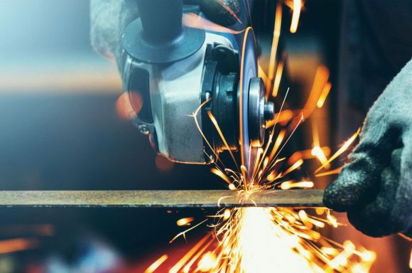 Grinding steel tube