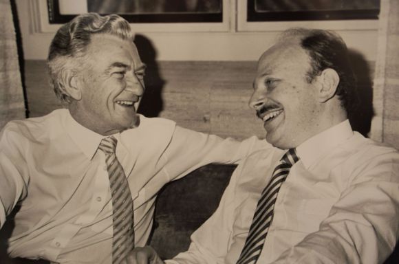 Mark Leibler and Bob Hawke
