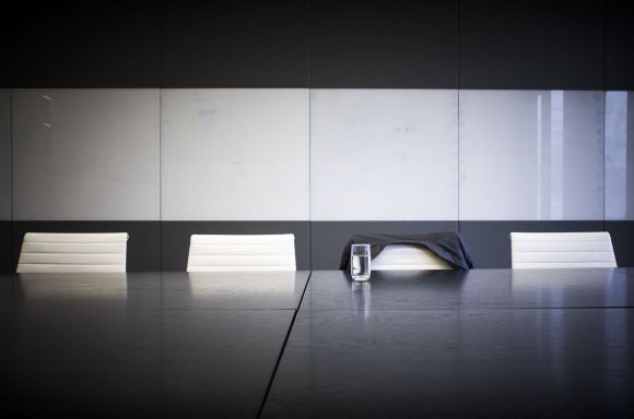 Boardroom chairs front on