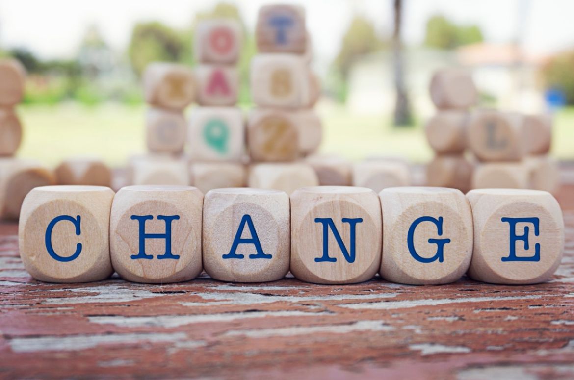 Change word written on wooden blocks