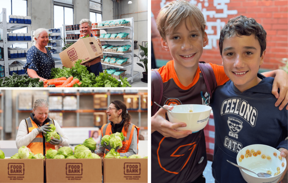 Foodbank spotlight article collage min