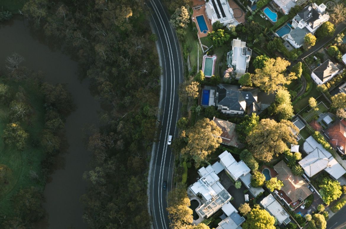 Melbourne from above