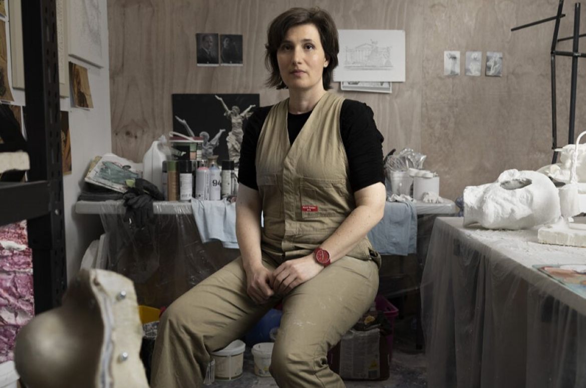 Nina Sanadze portrait at Gertrude studio by Tim Herbert 2022 2 low res 960x960