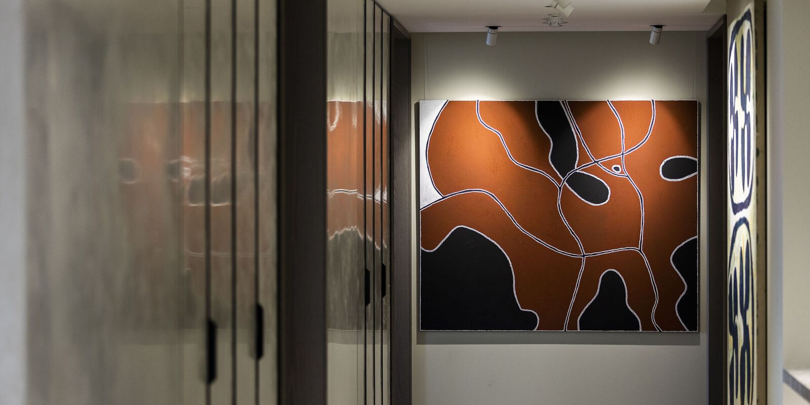 Paintings in Sydney office hallway 1 medium v2