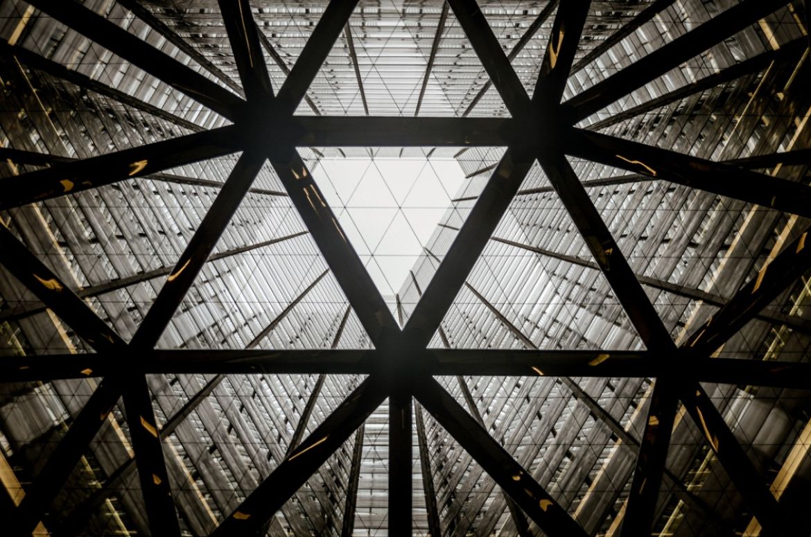 Skyscrapper attrium