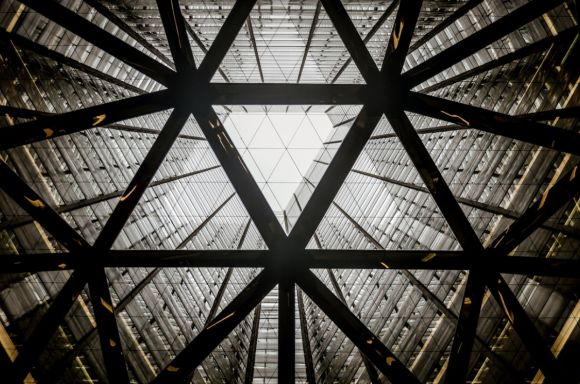 Skyscrapper attrium