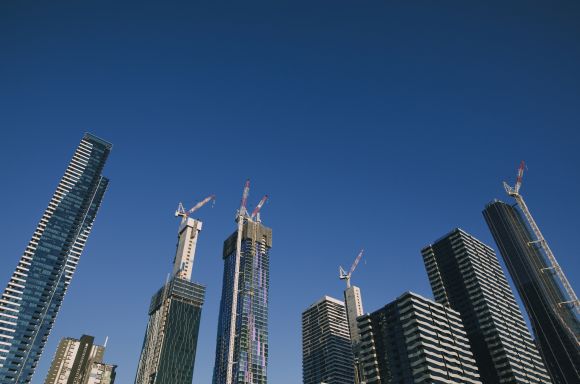 Skyscrappers in Melbourne