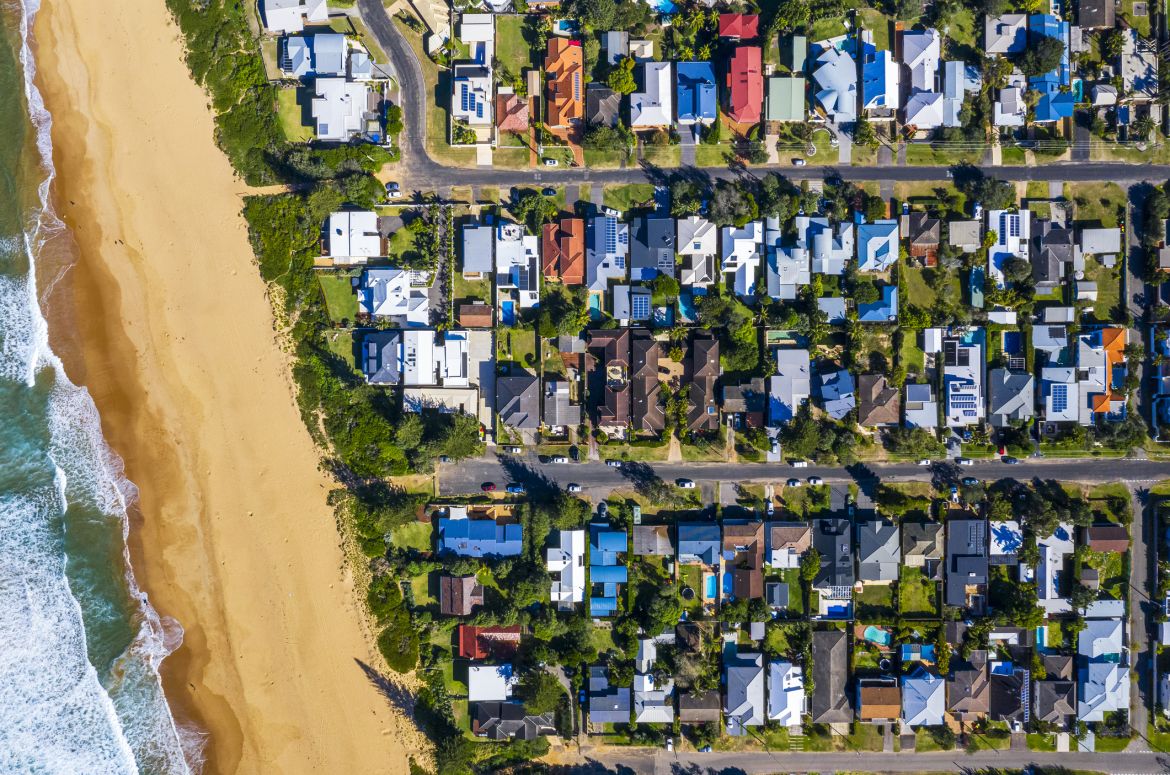 Sydney aerial property