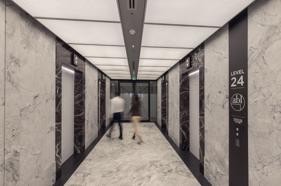 Sydney elevator corridor 5