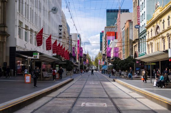 Melbourne Bourke St Mall