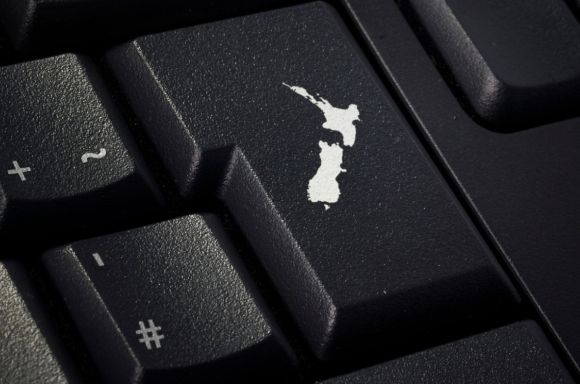 keyboard with return key in the shape of new zealand picture id652327846