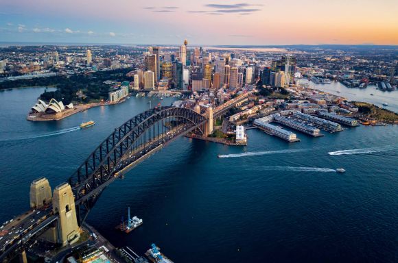 sydney skyline doing business in australia